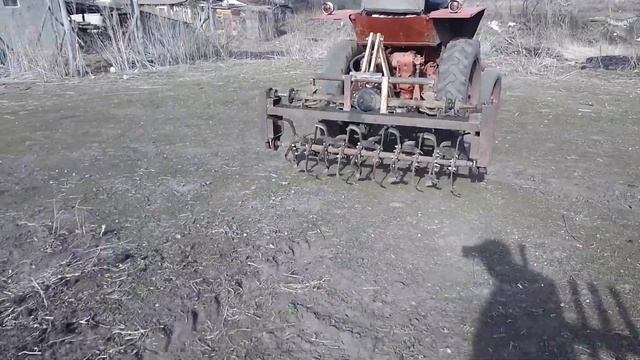 Фреза на Т-25,своими руками. смотреть онлайн