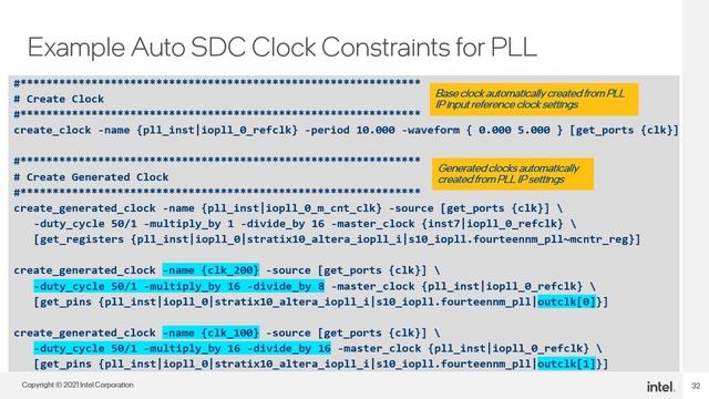 Intel® Quartus® Prime Pro Software Timing Analysis – Part 3: Clock Constraints смотреть онлайн