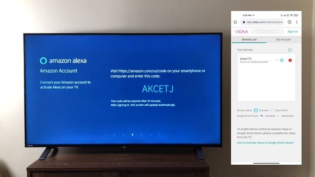 How to Setup ALEXA on TOSHIBA TV - Step by Step Process. смотреть онлайн