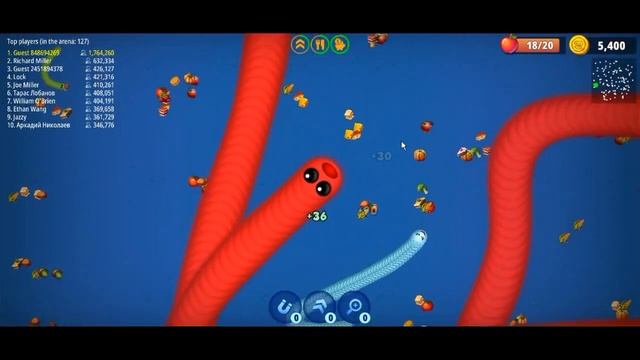 Online worms zone gameplay 2022 ( 2 million +points) смотреть онлайн