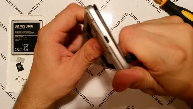 Kako rastaviti Samsung Galaxy Grand Prime SM-G530 Rastavljanje Disassembly смотреть онлайн