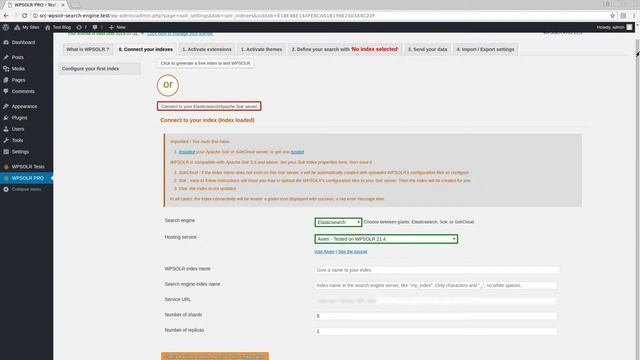Create an Aiven Elasticsearch index (WPSOLR plugin) смотреть онлайн