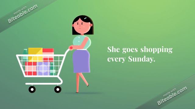 Simple present activities (3rd. person) смотреть онлайн