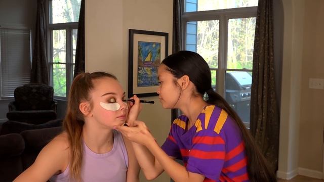 Gymnast Glam Makeup Tutorial | Whitney Bjerken смотреть онлайн