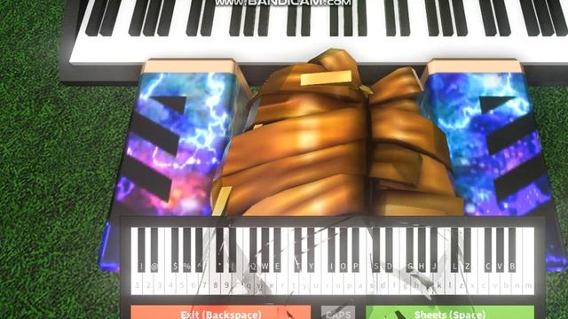 Fallen down (UNDERTALE) Roblox Piano смотреть онлайн