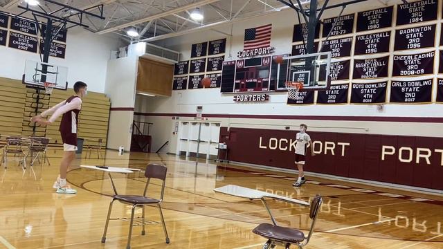 Matas Deksnys (Lockport HS (IL)) - Josh Ruggles Drill смотреть онлайн