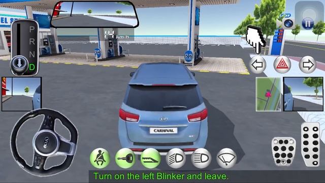 3d driving class Simulator Car Gas Station Train Road Driving mobile new games best android gamepla смотреть онлайн