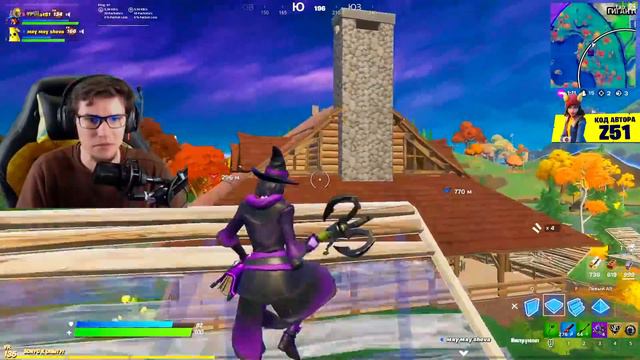 ИГРАЮ ТОЛЬКО СПОСОБНОСТЬЮ ВЕНОМА В ФОРТНАЙТ смотреть онлайн