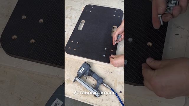 Тележка грузовая строительная платформенная телега смотреть онлайн