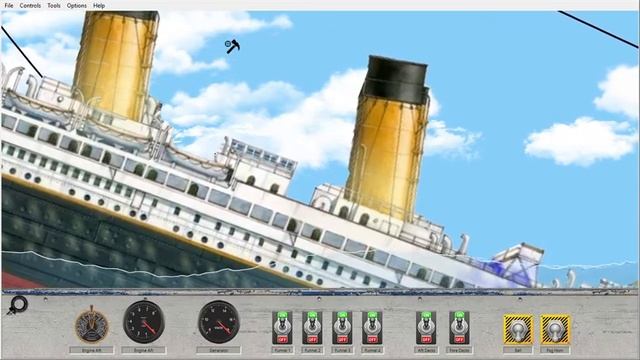 Sinking RMS Titanic | Floating Sandbox