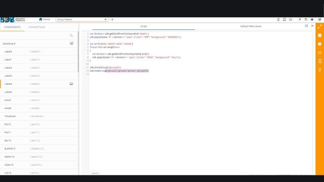 Show & Hide Components using scripts : Getting Started with Dashboard Designer смотреть онлайн