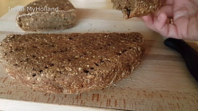 ХЛЕБ ЖИЗНИ без дрожжей и без закваски из пророщенного зерна. Быстрый рецепт.