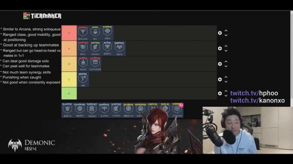 TIER LIST PVP COMPETITIVO CON UN GRAN MASTER DE KR | LOST ARK ESPAÑOL