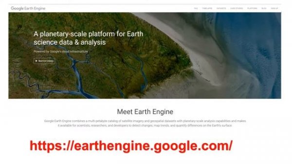 Google Earth Engine Tutorial: Google Earth Engine JavaScript API