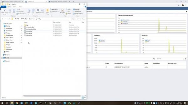 Opencue renderfarm setup on windows #01 Database setup