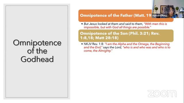 "Relationship & Distinction in the Godhead" Apostle Marguerite Isaac (Faith Essentials Bible Class) смотреть онлайн
