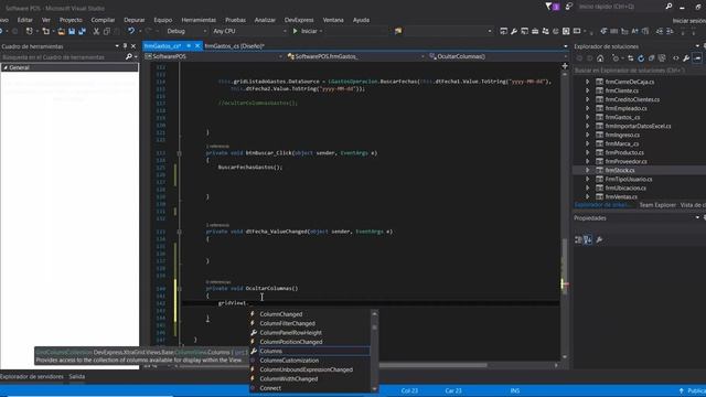 DevExpress y C#: GridControl - Ocultar Columnas смотреть онлайн