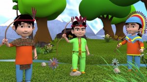 10 Индейцев - Считалочка для детей - Сборник Детских Песен