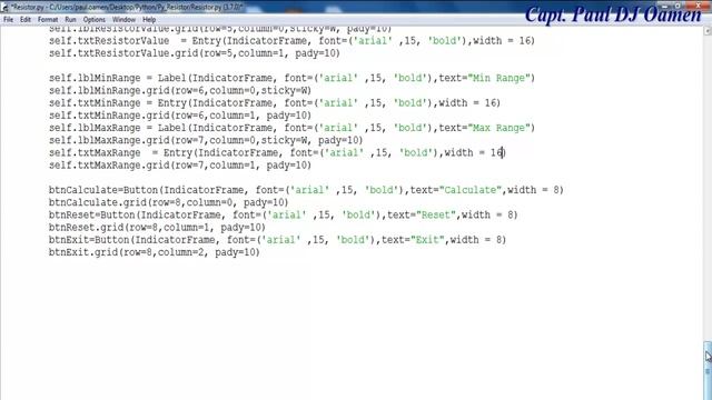 How to Create a Resistor Colour Code Calculator in Python - Full Tutorial смотреть онлайн