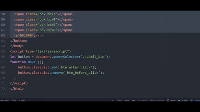 Creative Submit Button Animation | HTML5 | CSS3 | little JavaScript смотреть онлайн