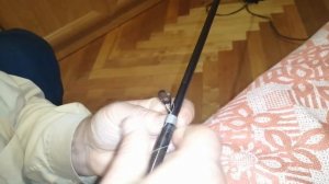 Сломалось кольцо. Ремонт болонской удочки, сломалось кольцо.