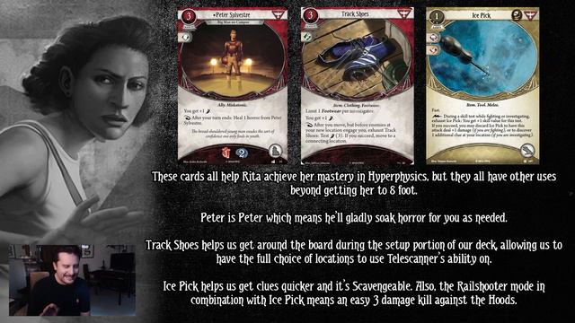 Rita Passes Her Hyperphysics Exam | 30K DECK TECH with Valentin1331 | ARKHAM HORROR: THE CARD GAME смотреть онлайн