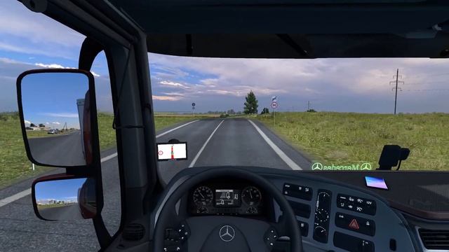 ETS2 1.36 - RusMap 2.0 - Exploring Russian Cities & Landscape with MB Actros MP3 - Realistic Sound смотреть онлайн