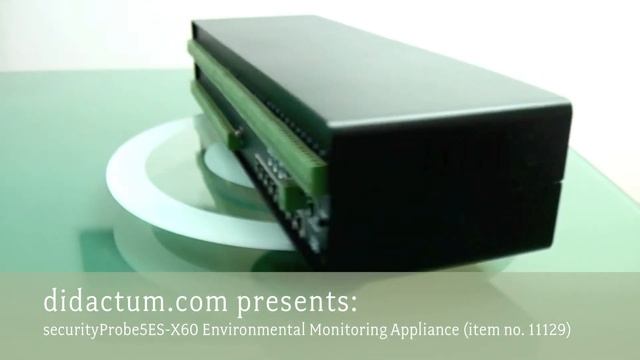 Didactum.com presents securityProbe5ES-X60 monitoring system смотреть онлайн