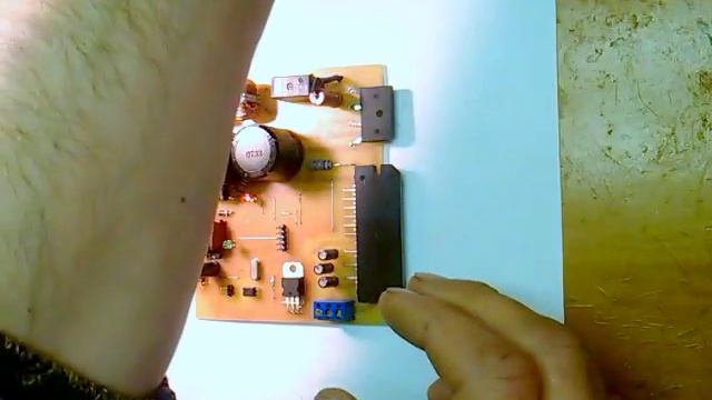 Первое включение самодельного частотного преобразователя