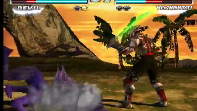 Tekken Tag Tournament 1 Mokujin X Devil Gameplay