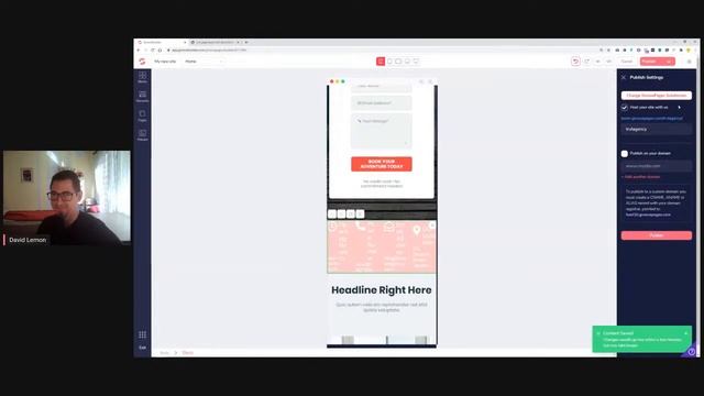 Hiding elements on different screen sizes in GroovePages смотреть онлайн
