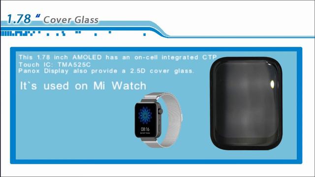 EDO 1.78 inch AMOLED 368X448 MIPI/SPI For MI Watch/iWatch-------Panox Display смотреть онлайн