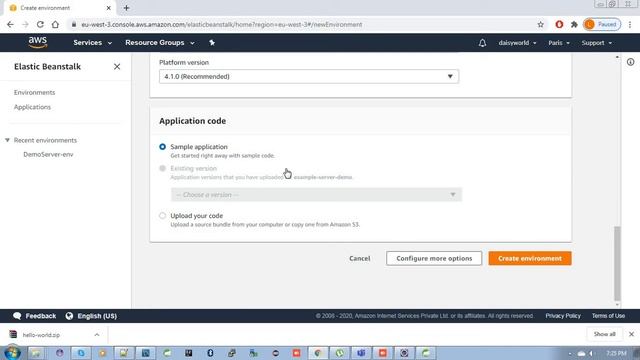 AWS Elastic Beanstalk | Deploy spring boot war file to AWS Elastic Beanstalk смотреть онлайн