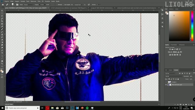 Um NOOB no PHOTOSHOP tentando consertar uma foto da internet смотреть онлайн