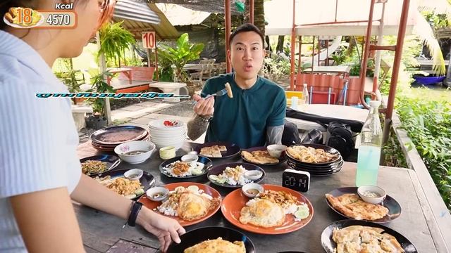 แม่ค้าอึ้ง!! ทุบสถิติ ตามสั่ง 10 บาท!! กินคนเดียว เกือบหมดหมดร้าน!! | สู้แค่หมด смотреть онлайн