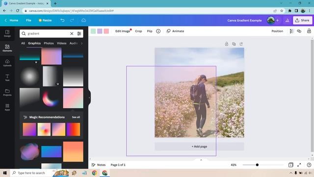 Canva Gradient Change Color (How To Add Gradient Color In Canva) смотреть онлайн