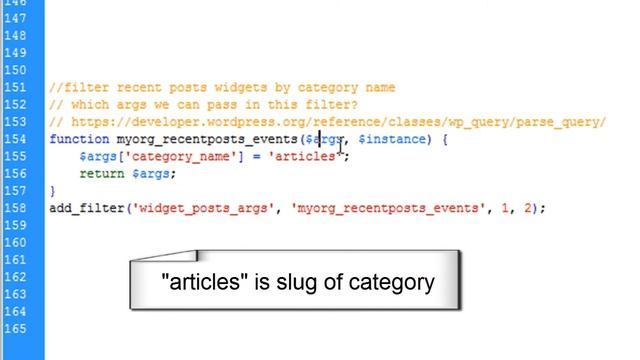 WordPress Recent Posts Widget filter without plugin (Show posts from Particular Category) смотреть онлайн
