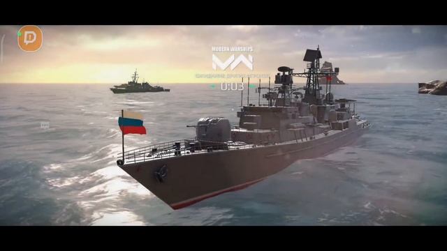 Ночной стрим с телефона, играем в modern warships с другом! смотреть онлайн