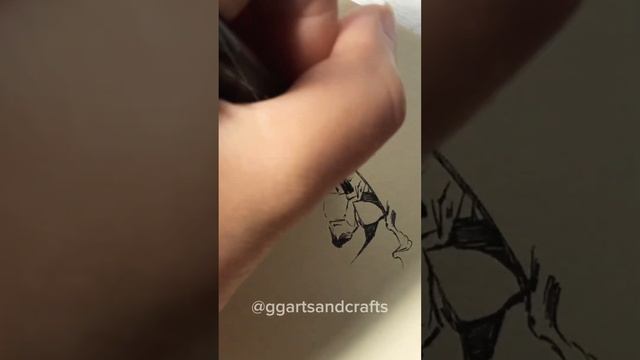 Quick sketch of JOTARO from Jojo’s bizarre adventure #drawing #animeart #quicksketch смотреть онлайн