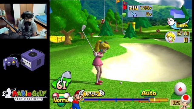 Mario Golf Toadstool Tour - Unlocking Petey Piranha смотреть онлайн