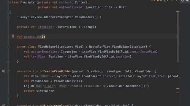 L3 || Опрацьовуємо натискання на елемент списку. Видаляємо елемент із списку. Тост. Колбеки. смотреть онлайн