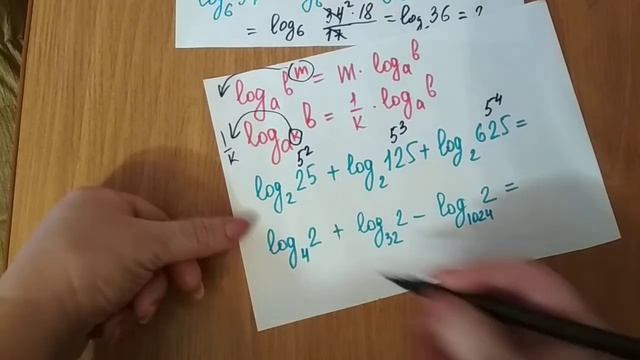 А11 Свойства логарифмов смотреть онлайн