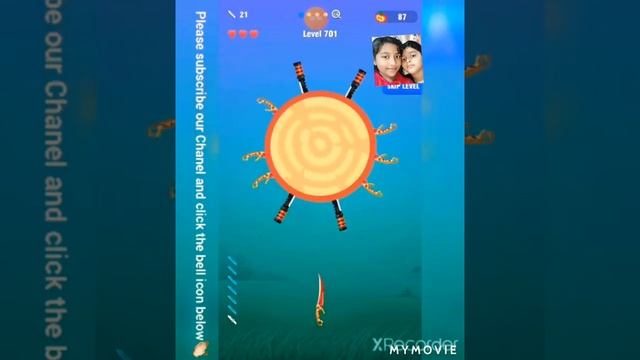 Knife master game playing| you must download this game it's best for timepass ?? смотреть онлайн