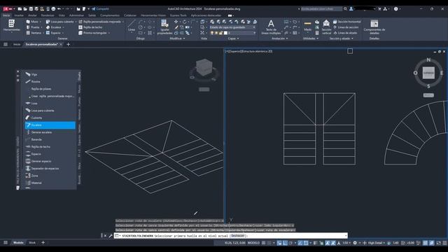 Escaleras 3d personalizadas con AutoCAD Architecture смотреть онлайн