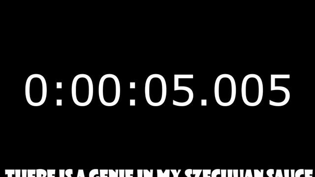 There Is A Genie In My Szechuan Sauce: Any% in 0:00:05.005 [Former WR] смотреть онлайн