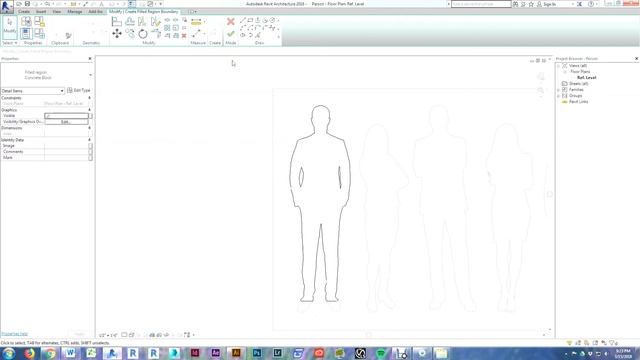 Revit People Component Tutorial: Illustrator to Revit Silhouette смотреть онлайн