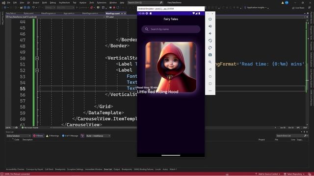 .NET MAUI Reto UI # 6 - App de Cuentos de Hadas смотреть онлайн