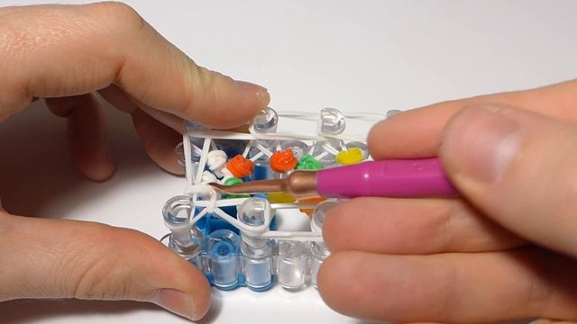 СУШИ (sushi, роллы) из резинок Rainbow Loom Bands. Урок 143 смотреть онлайн