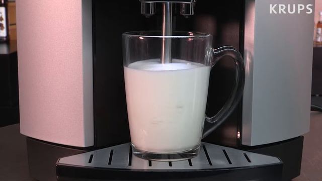 Bean to cup EA9010 - How to make a Cappuccino смотреть онлайн