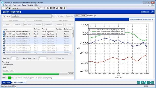 Simcenter Testlab Batch Reporting смотреть онлайн